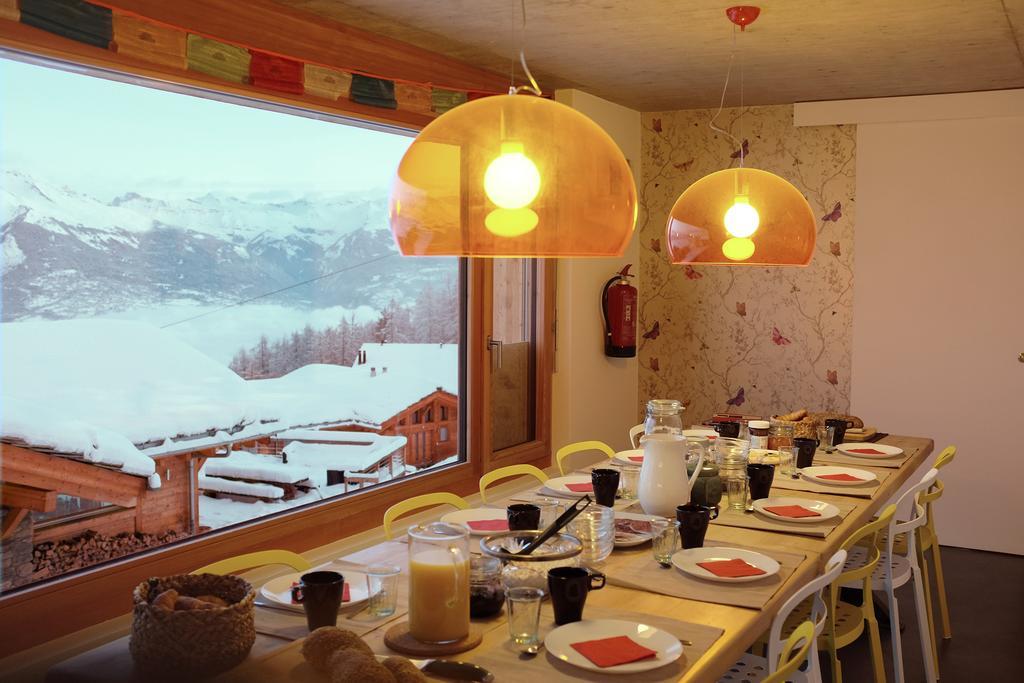 Iglusaq Lodge Veysonnaz ภายนอก รูปภาพ