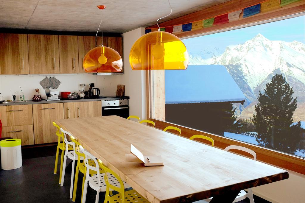 Iglusaq Lodge Veysonnaz ภายนอก รูปภาพ